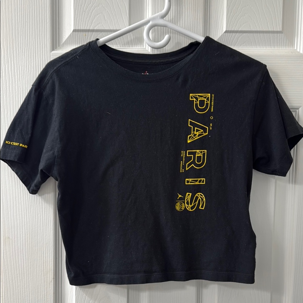 Jordan Cropped T-Shirt (Girls 12-13) (Women XS-S)